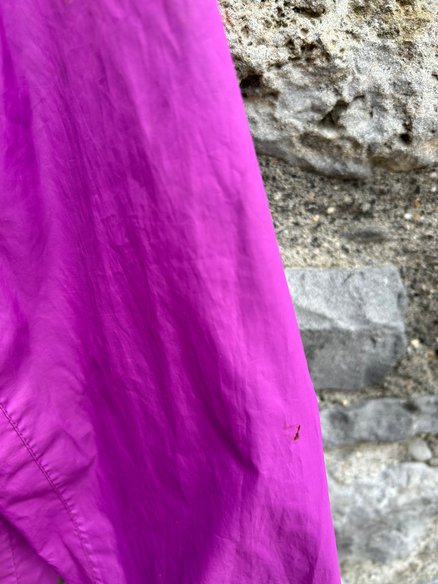 Purple rain jacket  10-11y (140-146cm)