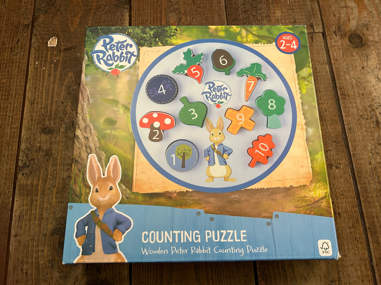 Peter rabbit counting puzzle