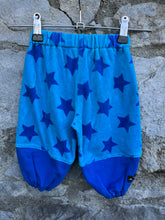 Load image into Gallery viewer, Blue stars velour pants  6m (68cm)

