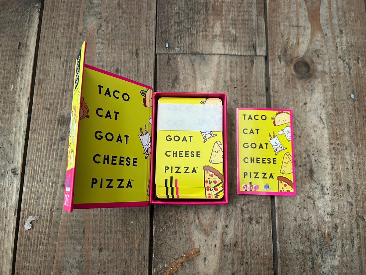 Taco cat goat cheese pizza - game