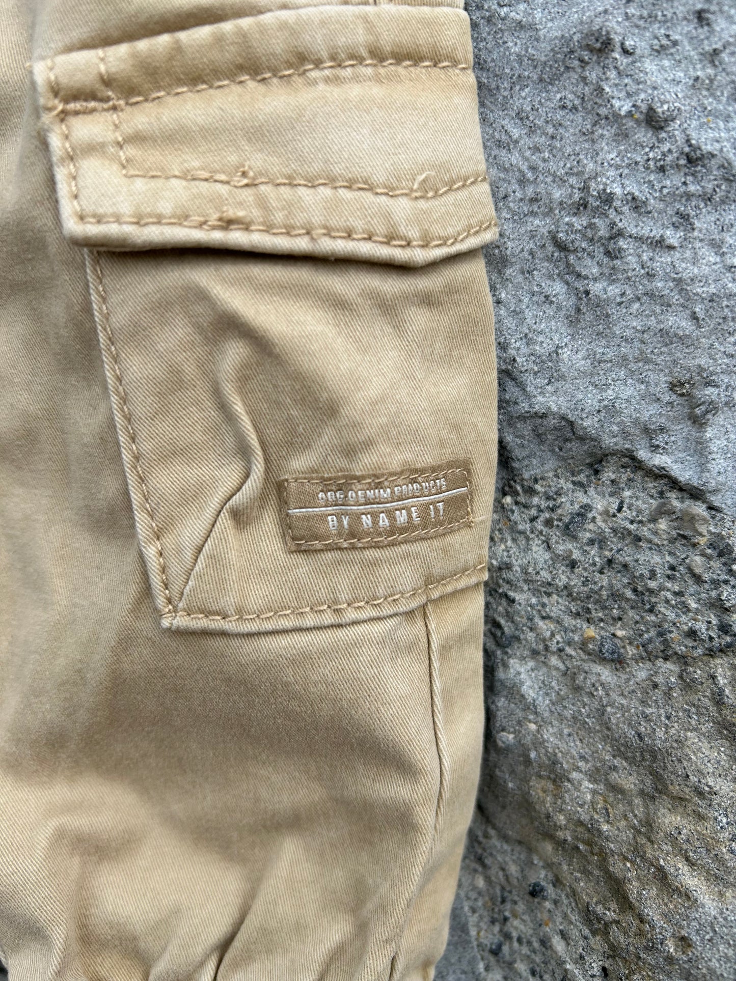Beige combat pants   0-1m (50-56cm)