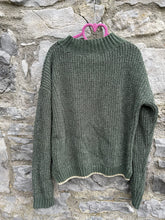 Load image into Gallery viewer, Stars khaki jumper  13-14y (158-164cm)
