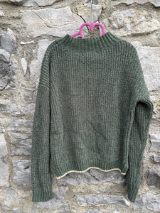 Stars khaki jumper  13-14y (158-164cm)