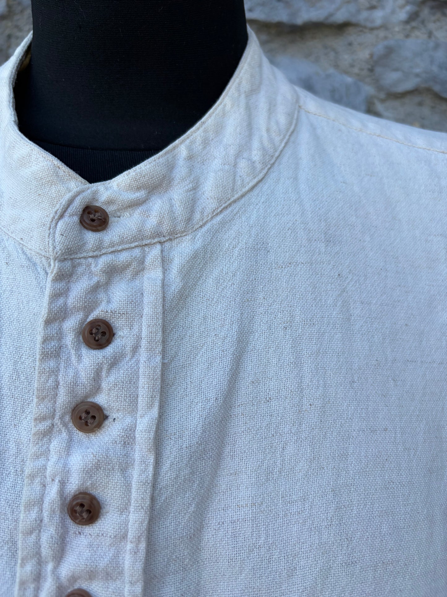 Ivory grandfather shirt XL and