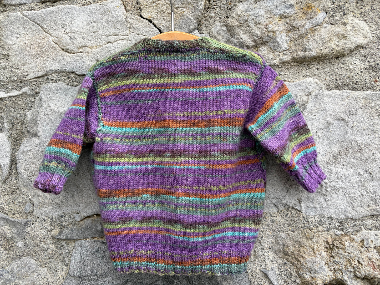 Colourful stripy cardigan 3m (62cm)