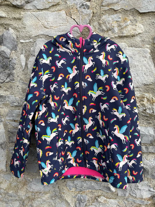 Unicorn navy soft shell jacket 11-12y (146-152cm)