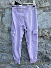 Load image into Gallery viewer, Lilac tracksuit pants  4-5y (104-110cm)
