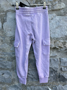 Lilac tracksuit pants  4-5y (104-110cm)