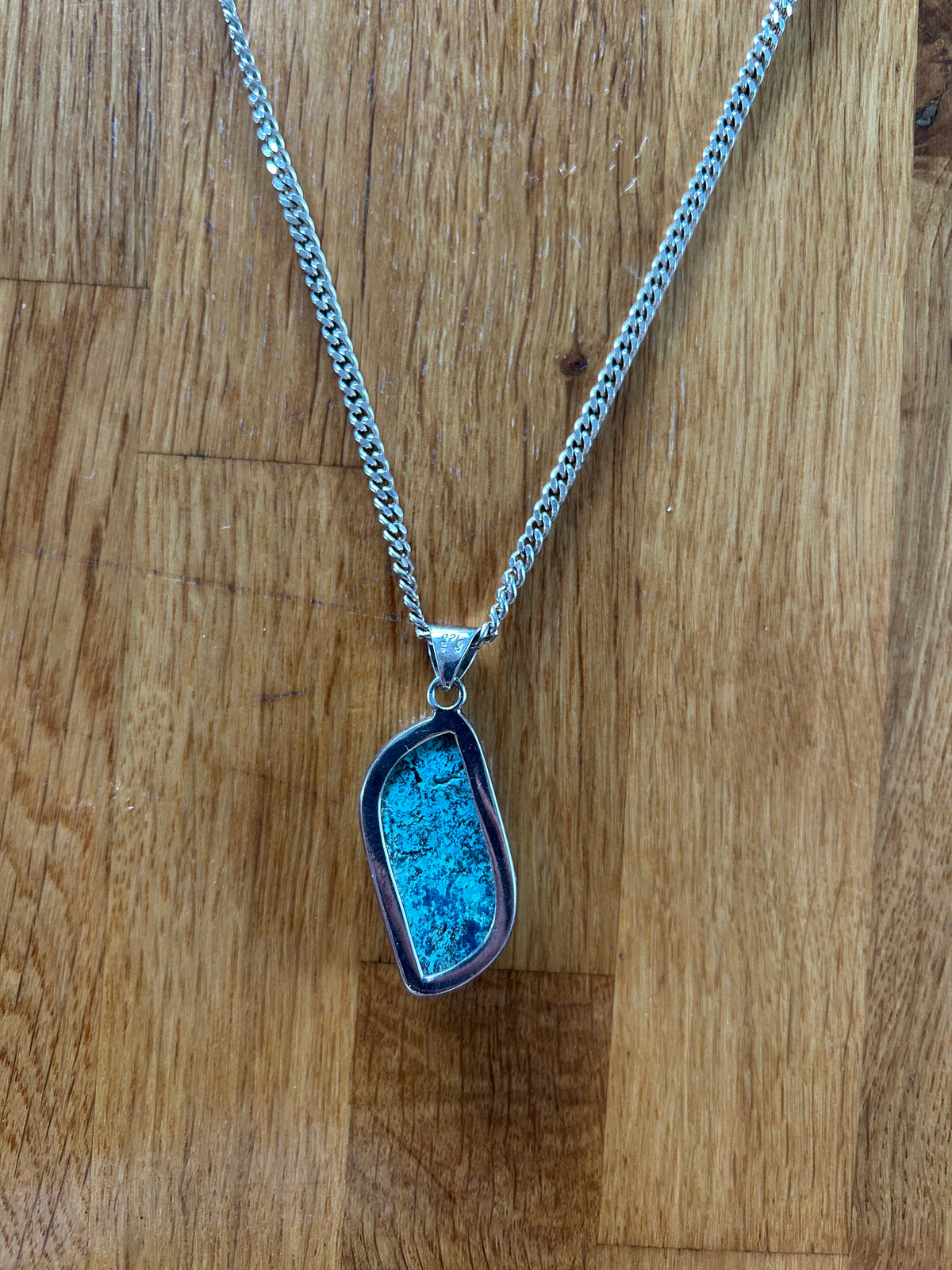 Silver & turquoise necklace