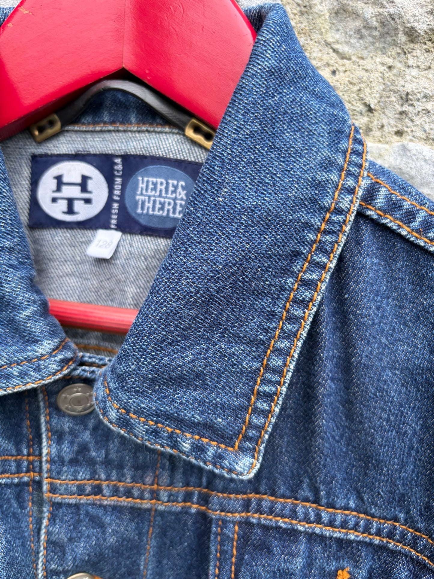Y2K denim jacket   7-8y (122-128cm)
