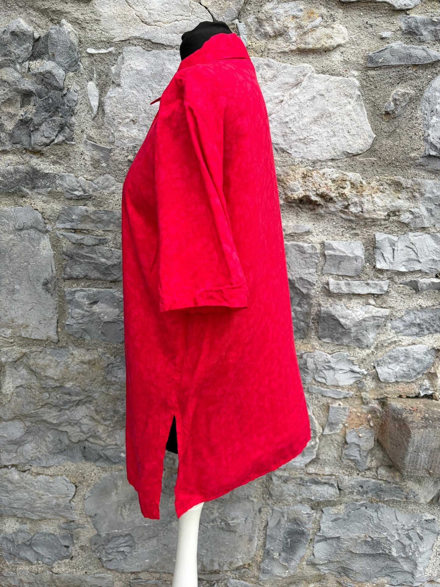 90s red shirt uk 12-14