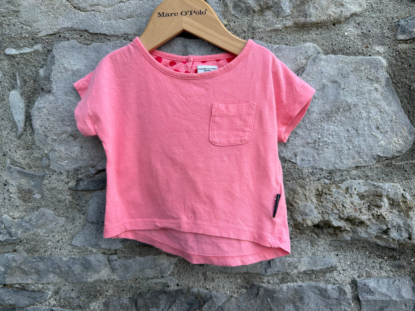 PoP Pink T-shirt 6-9m (68-74cm)