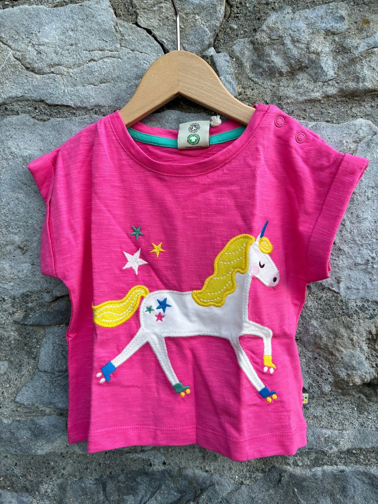 Unicorn Sophia Slub T-shirt   12-18m (80-86cm)