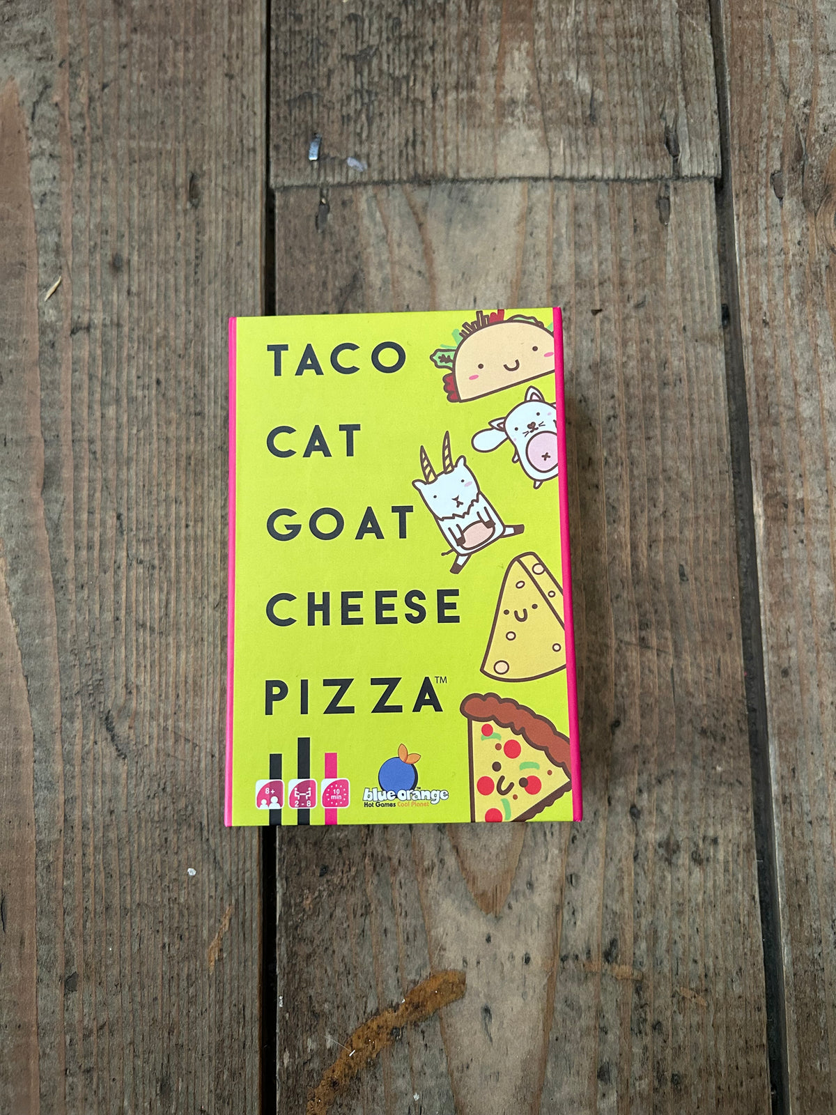Taco cat goat cheese pizza - game