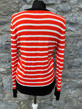 Load image into Gallery viewer, Red stripy top uk 10-12
