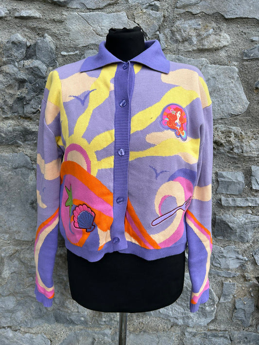 Ariel purple cardigan uk 14