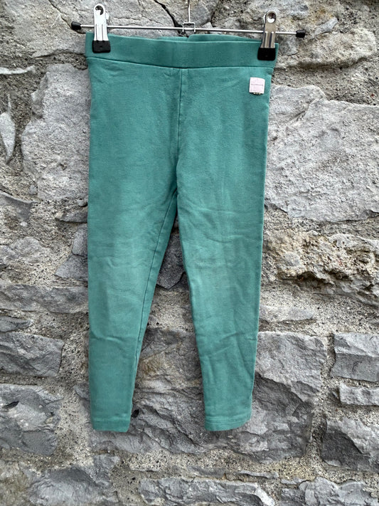 Army green leggings  5y (110cm)