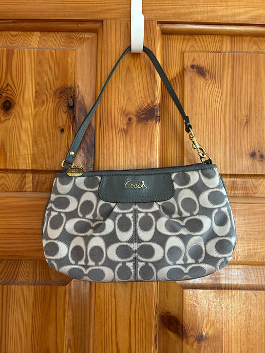 Grey purse bag