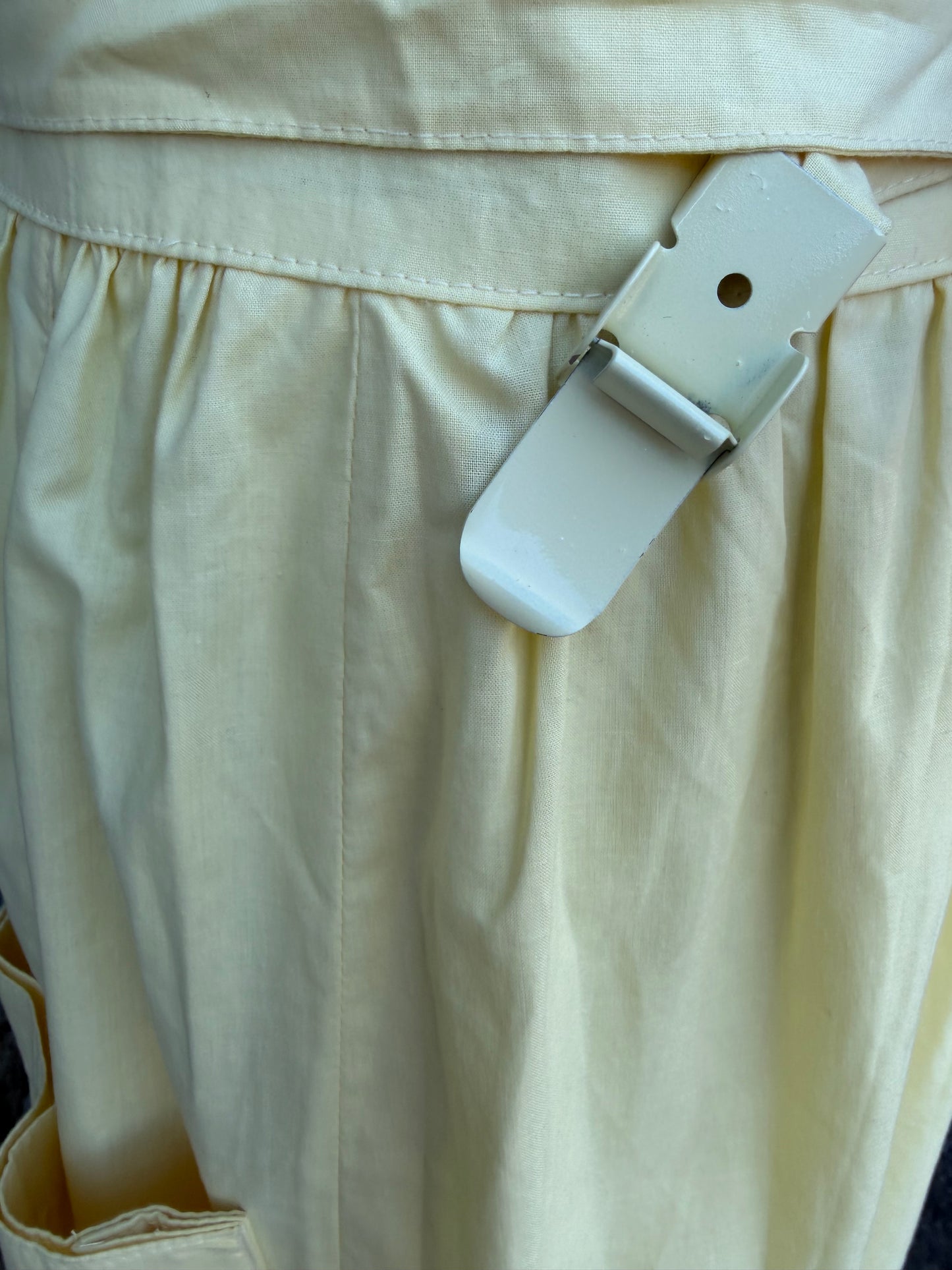 80s yellow skirt uk 12