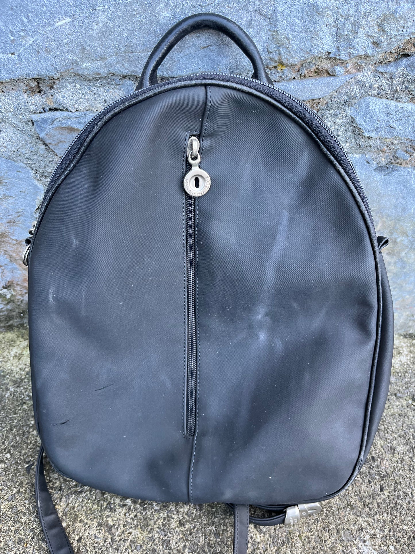 Black rucksack