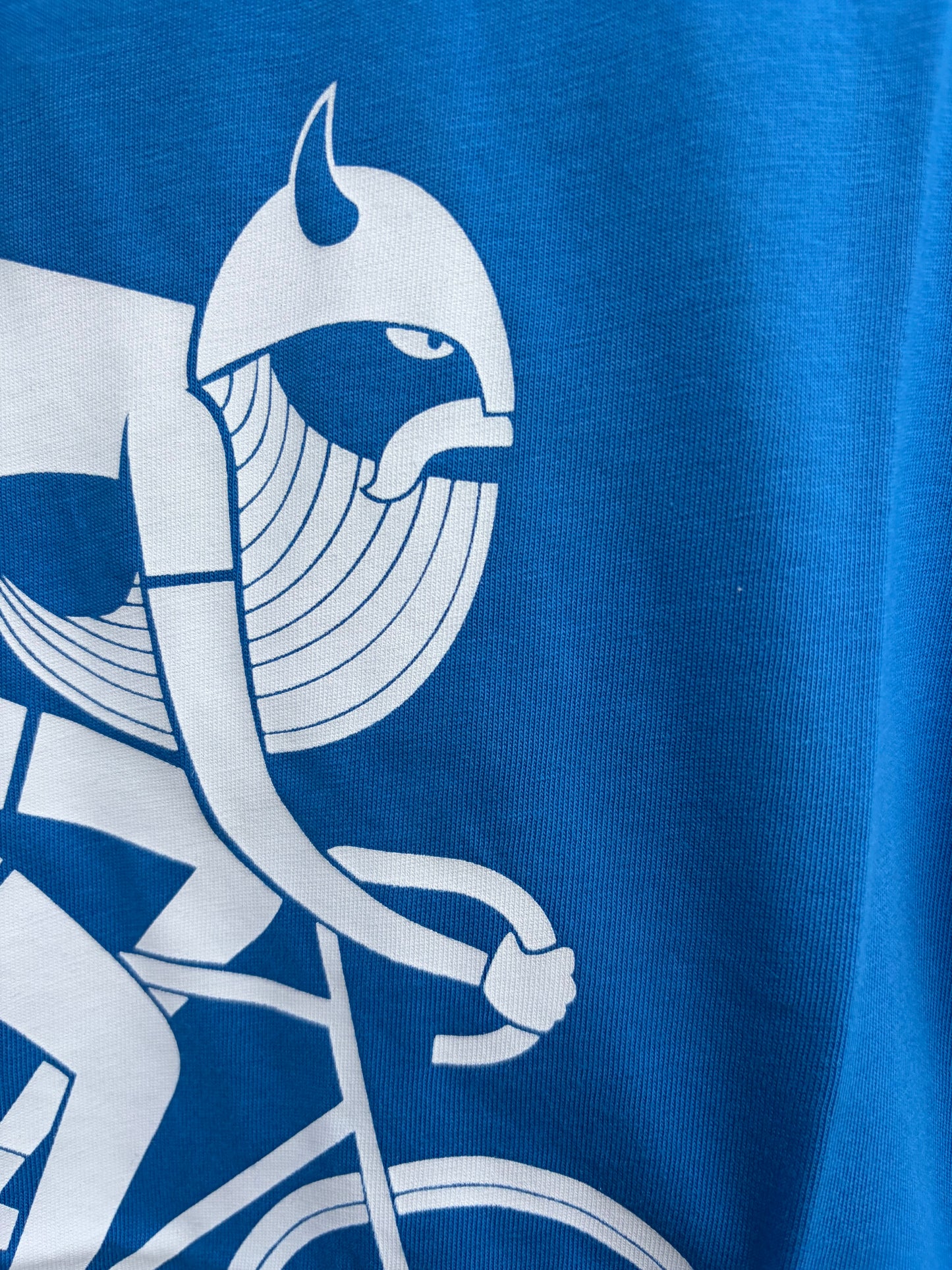 Biking Viking blue T-shirt  9y (134cm)