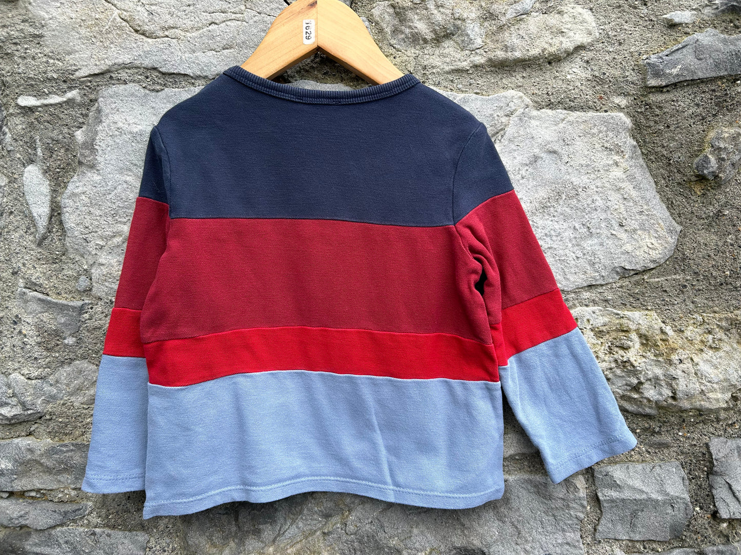 Navy&red top  3y (98cm)