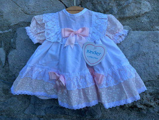 90s lace white dress   0-3m (56-62cm)