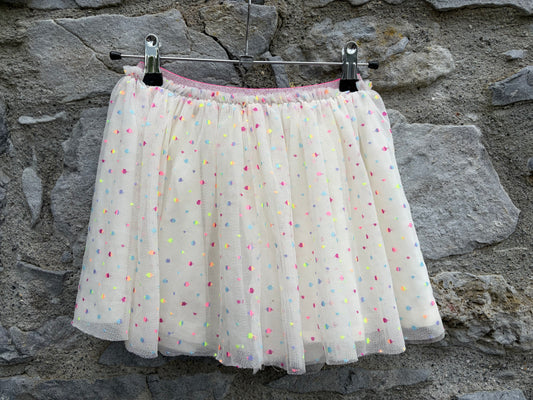 Colourful dotty tulle skirt  3-4y (98-104cm)