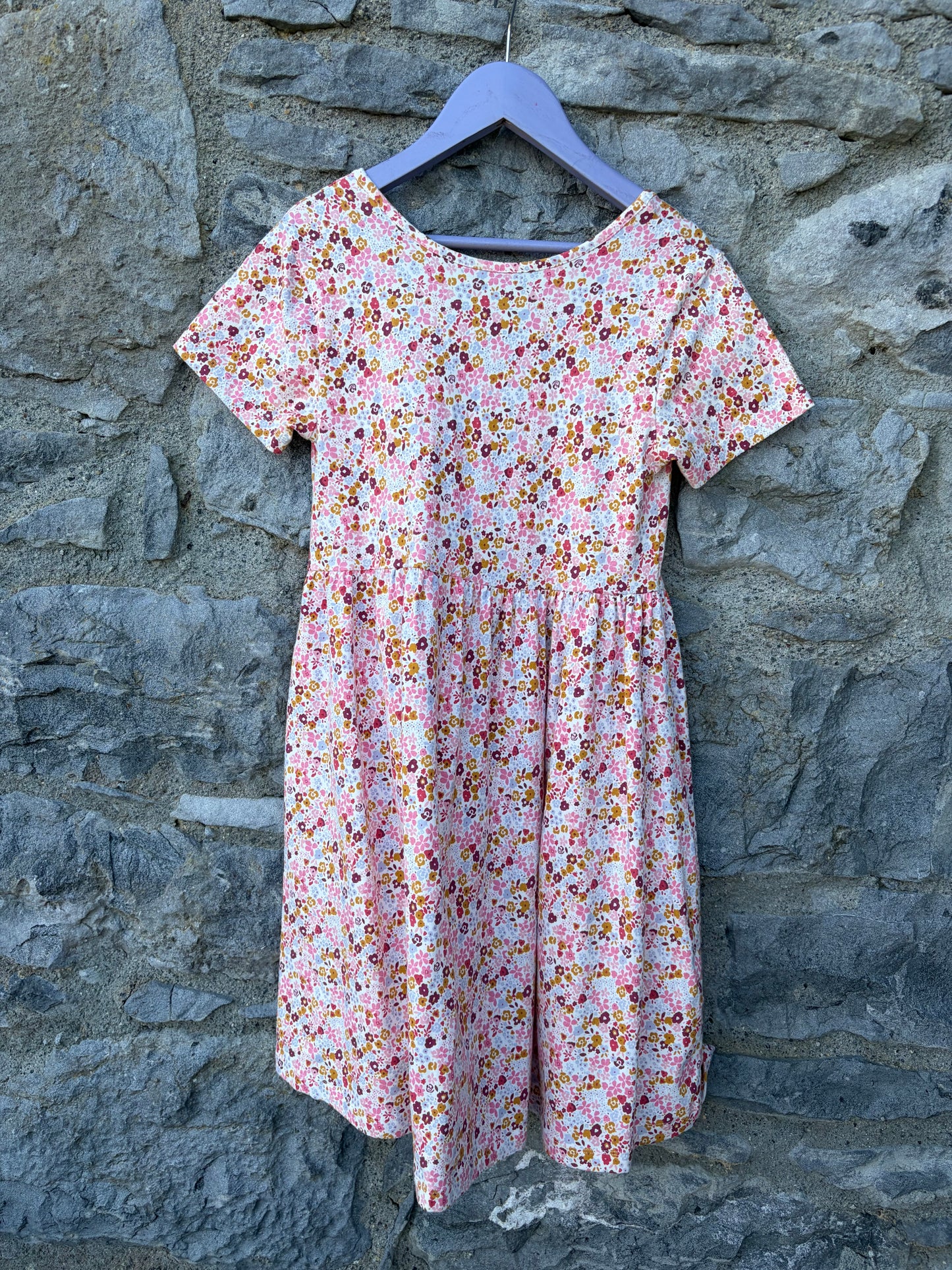 Colourful flowers dress  11-12y (146-152cm)