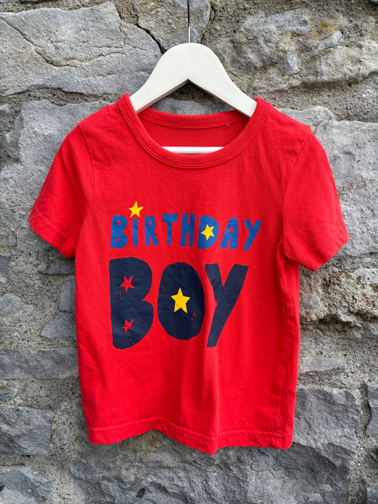 Birthday boy T-shirt 2-3y (92-98cm)