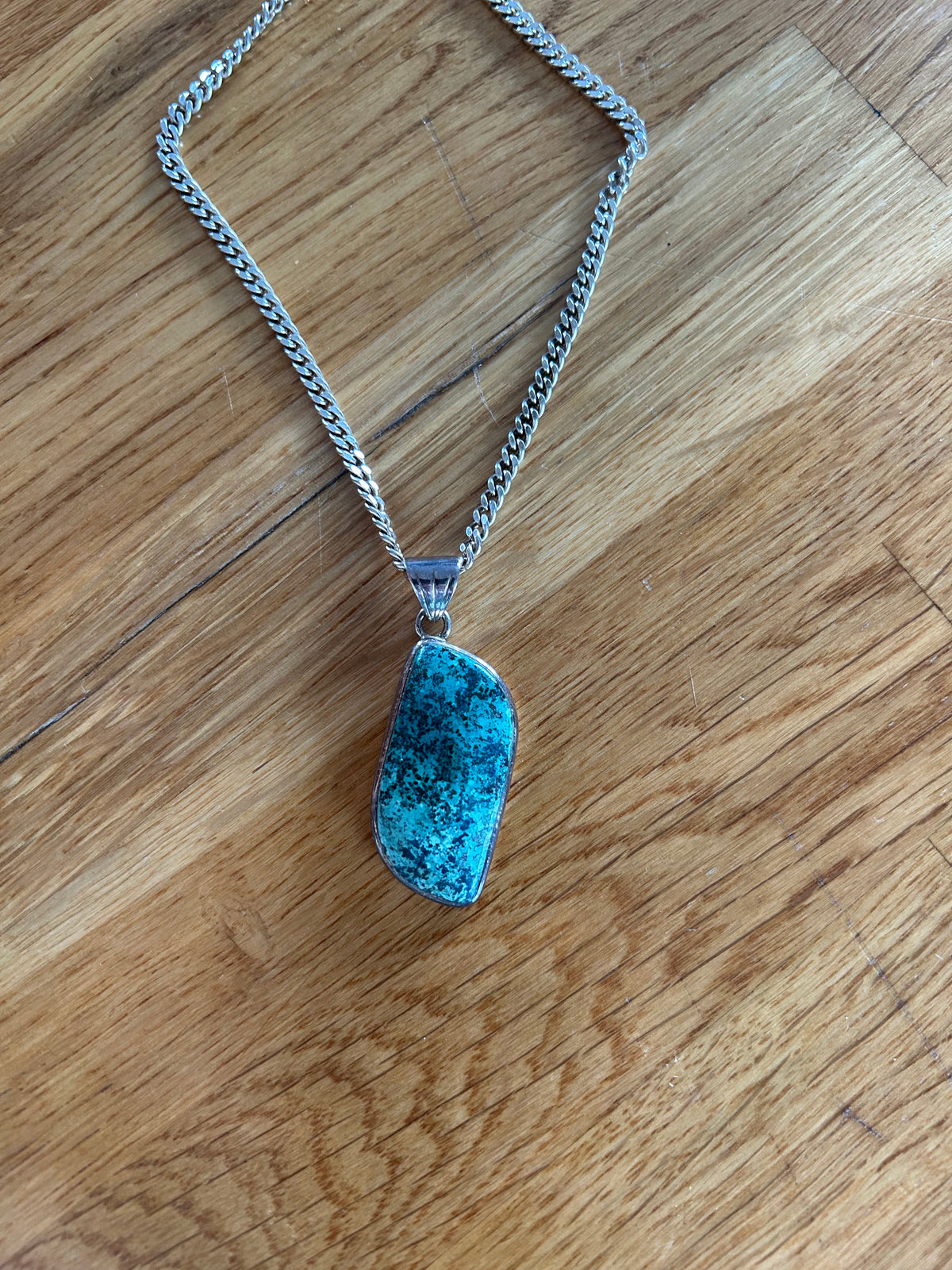 Silver & turquoise necklace