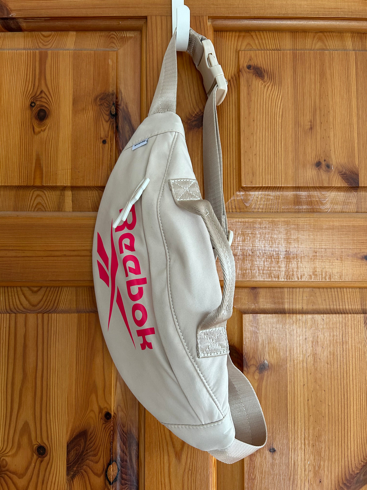 Beige bumbag