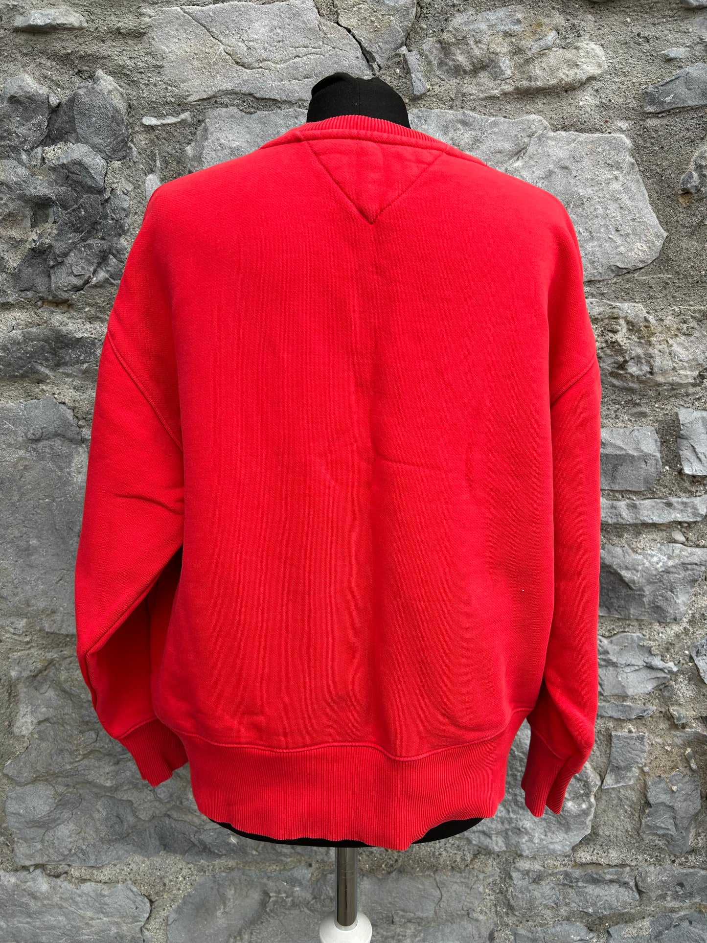 Tommy classics Logo Red sweatshirt uk 14-16