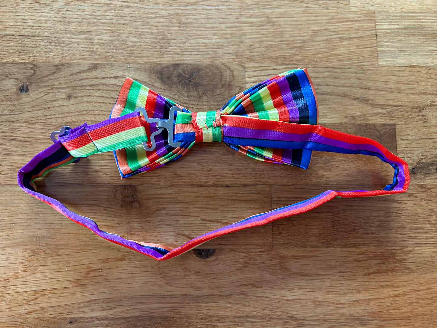 Rainbow bow tie