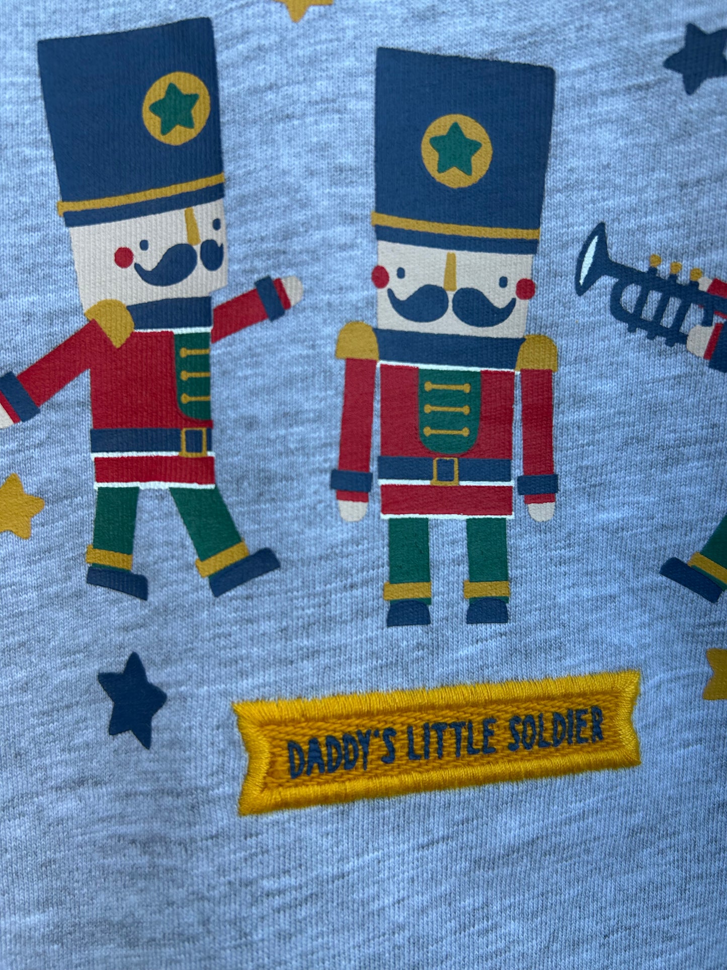 Nutcrackers grey top  9-12m (74-80cm)