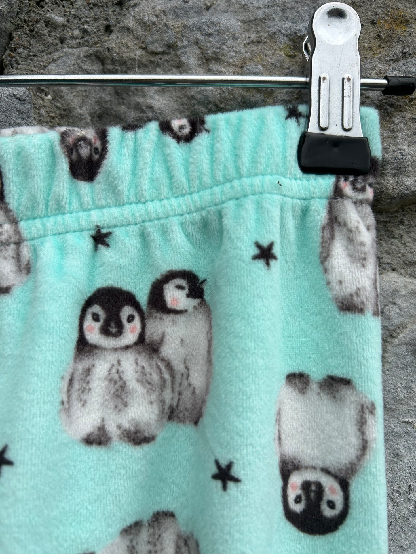 Penguin mint fleece pj  9-10y (134-140cm)