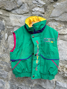 80s green fun jacket  3-4y (98-104cm)