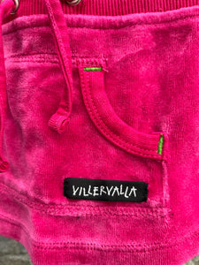 Pink velour dress   0-3m (56-62cm)