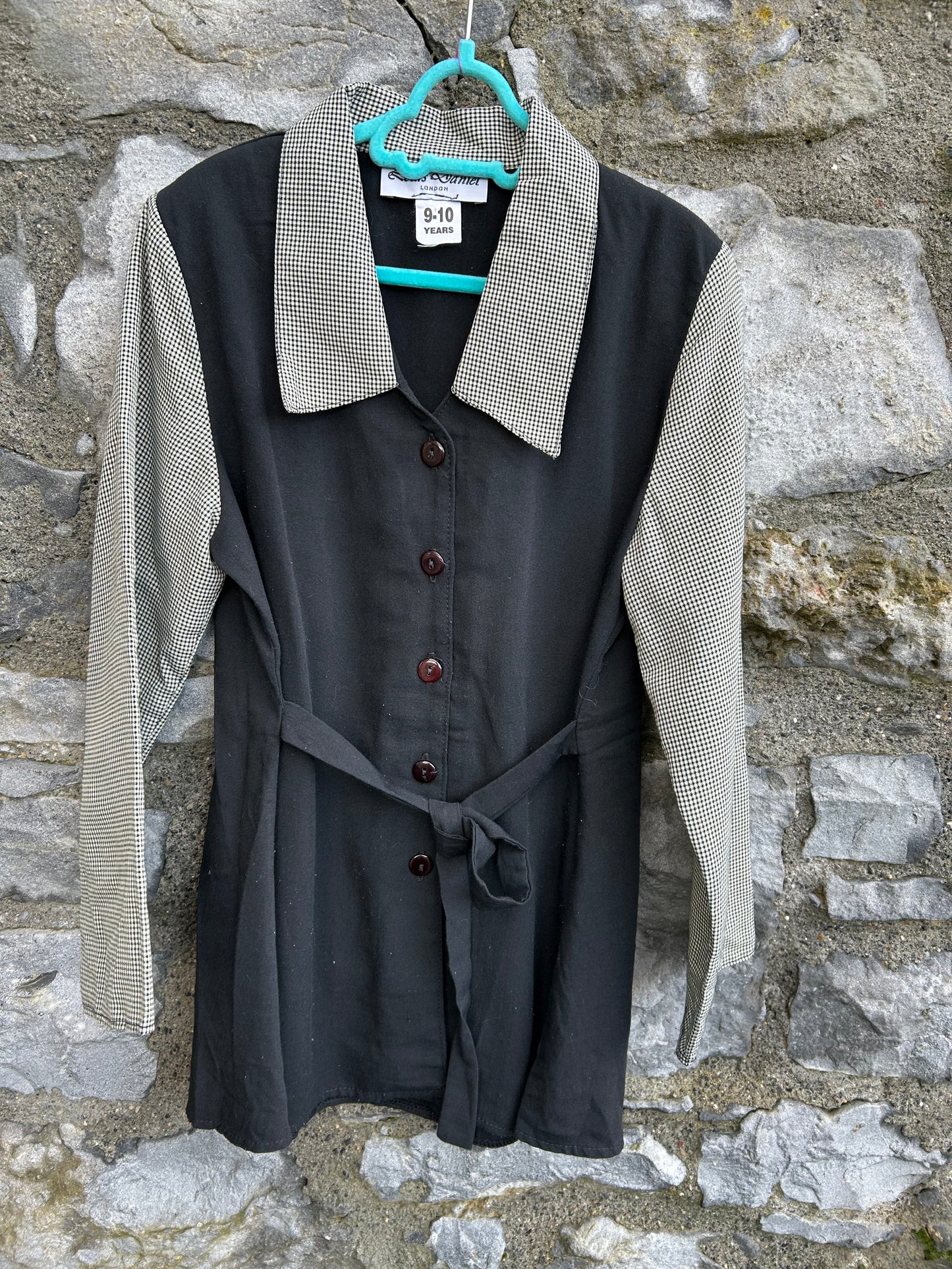 90s blouse with a waistcoat   9-10y (134-140cm)