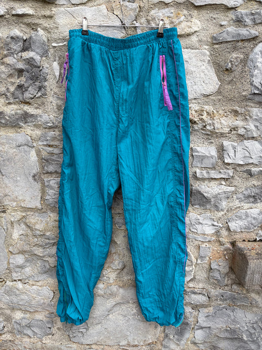 80s petrol shell track pants L-XL
