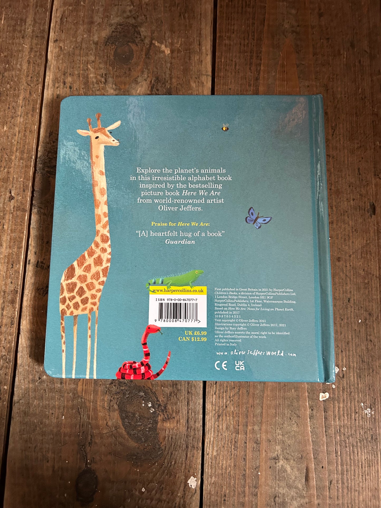 Book of animals by Oliver Jeffers