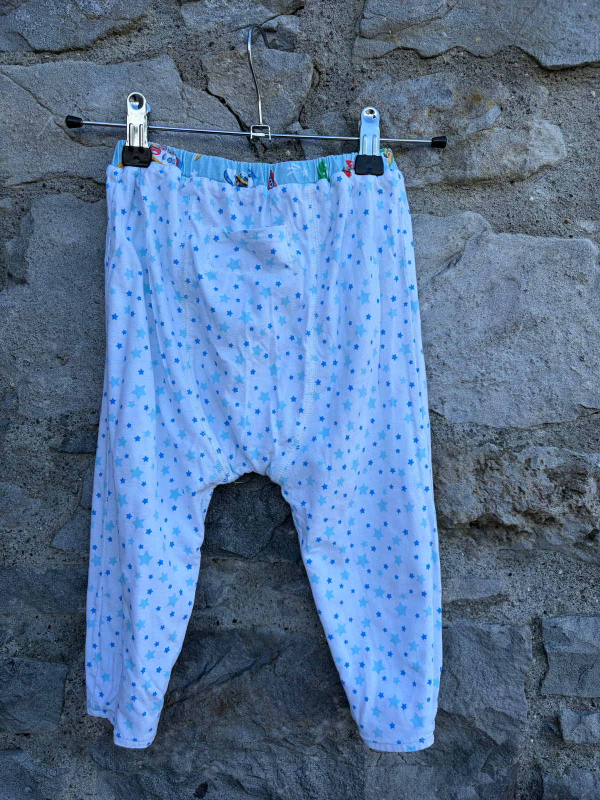 Space&stars reversible pants  12-18m (80-86cm)