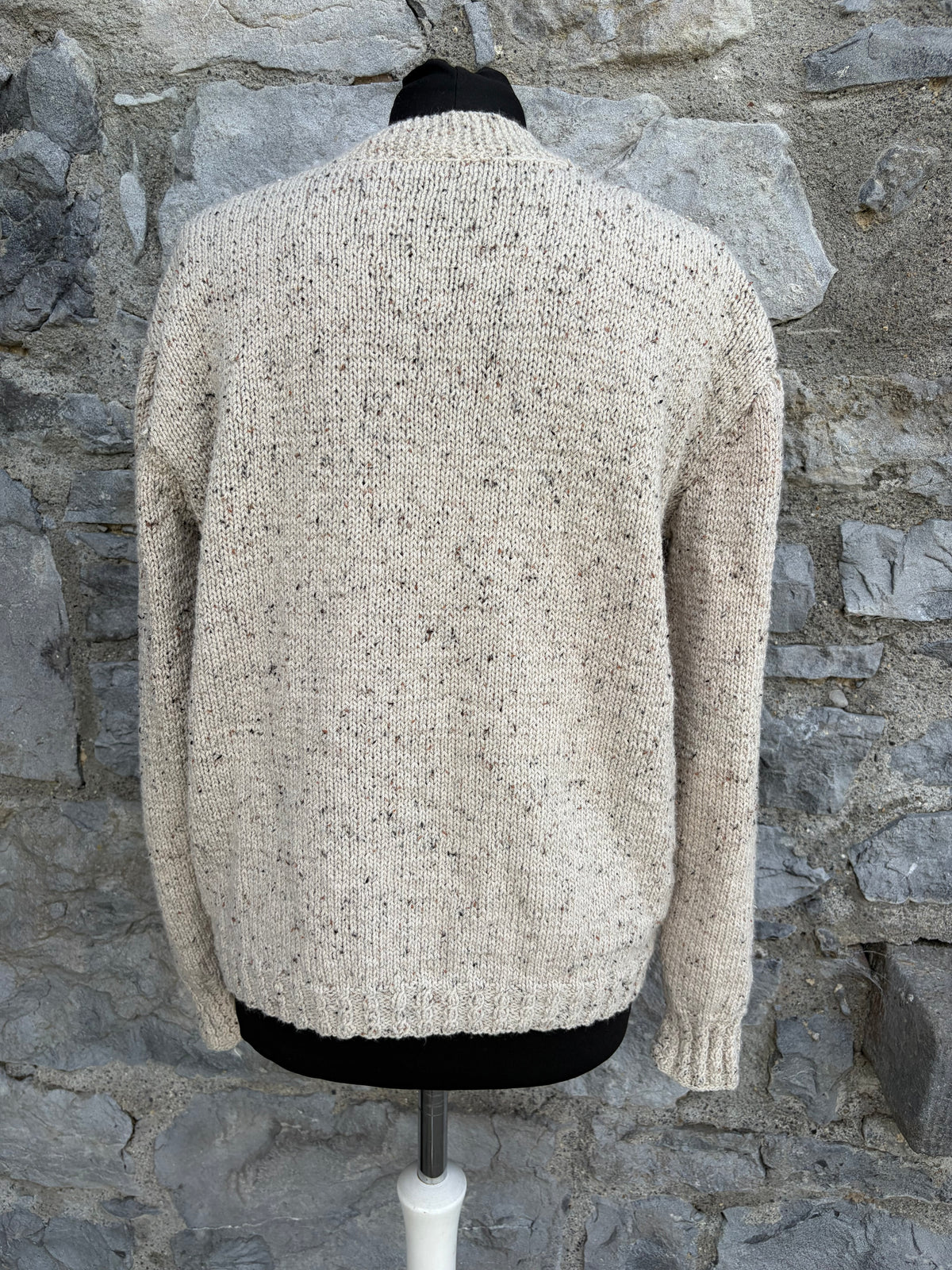 90s beige cardigan uk 14-16