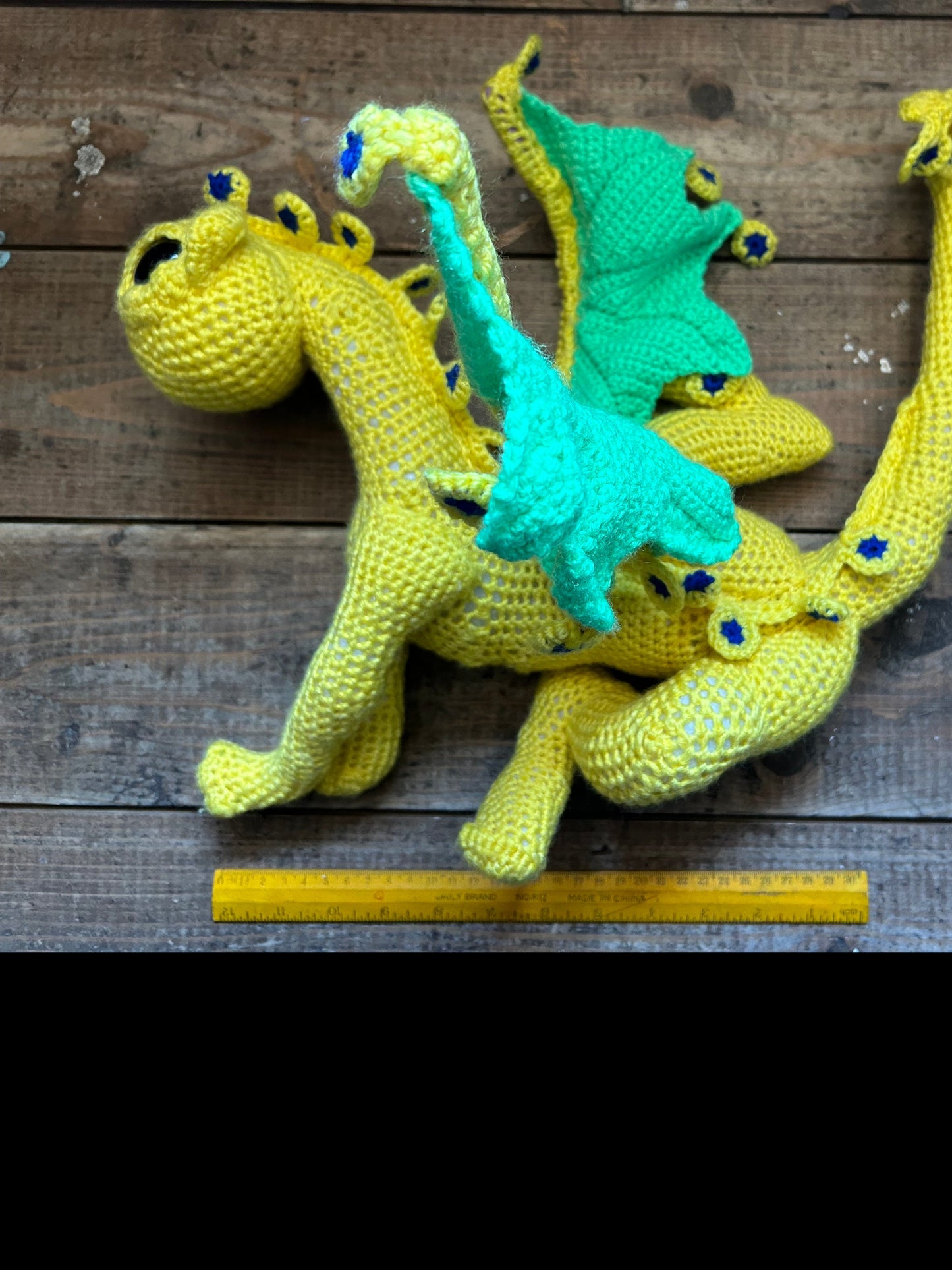 Knitted Dragon