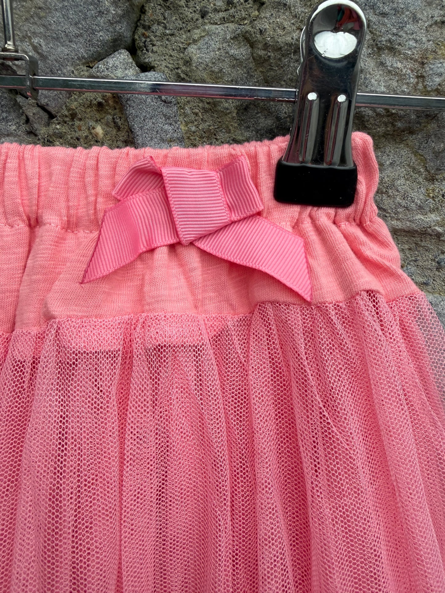 Pink tulle petticoat  3-4y (98-104cm)