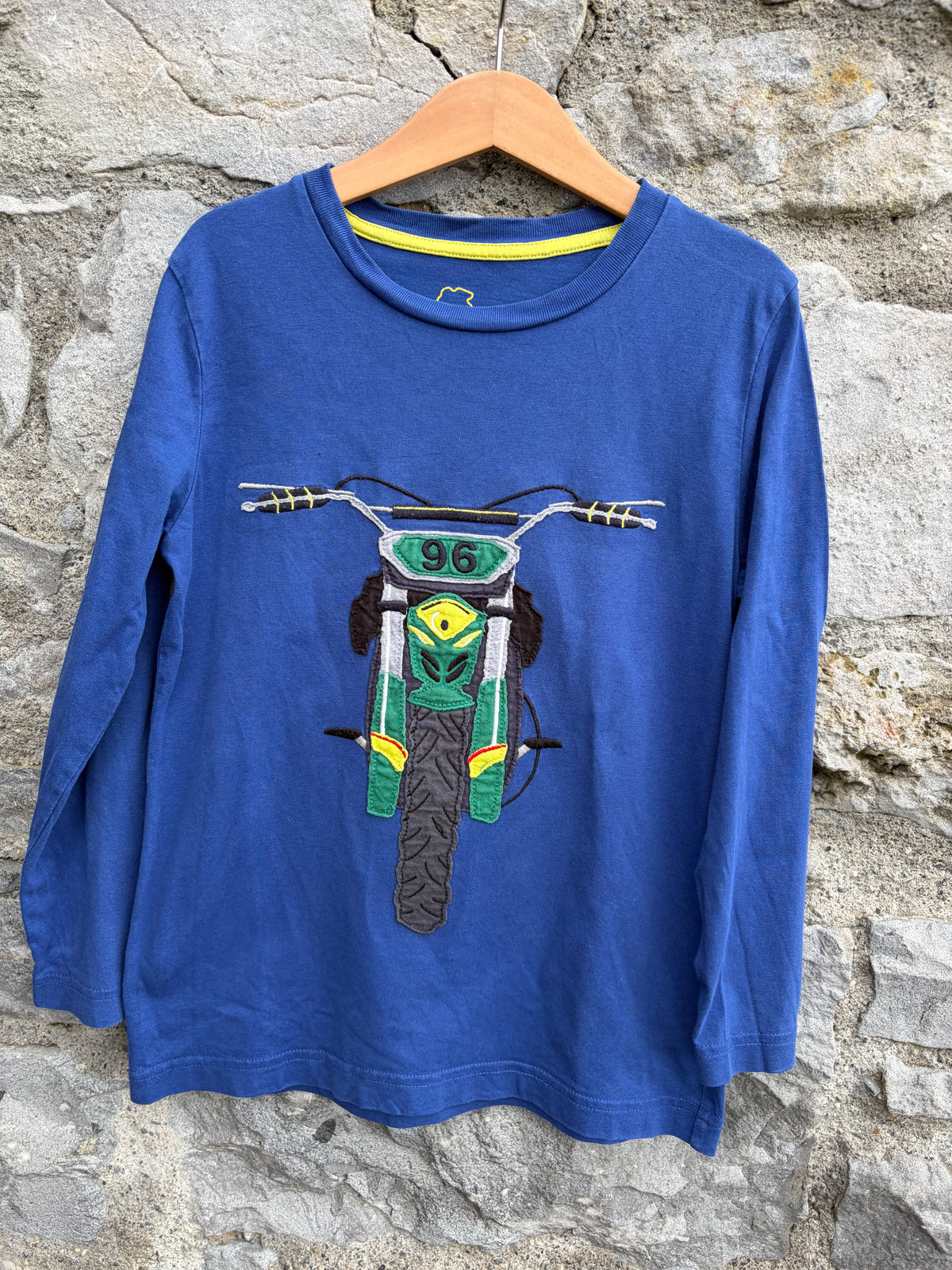 Bike blue top  6-7y (116-122cm)