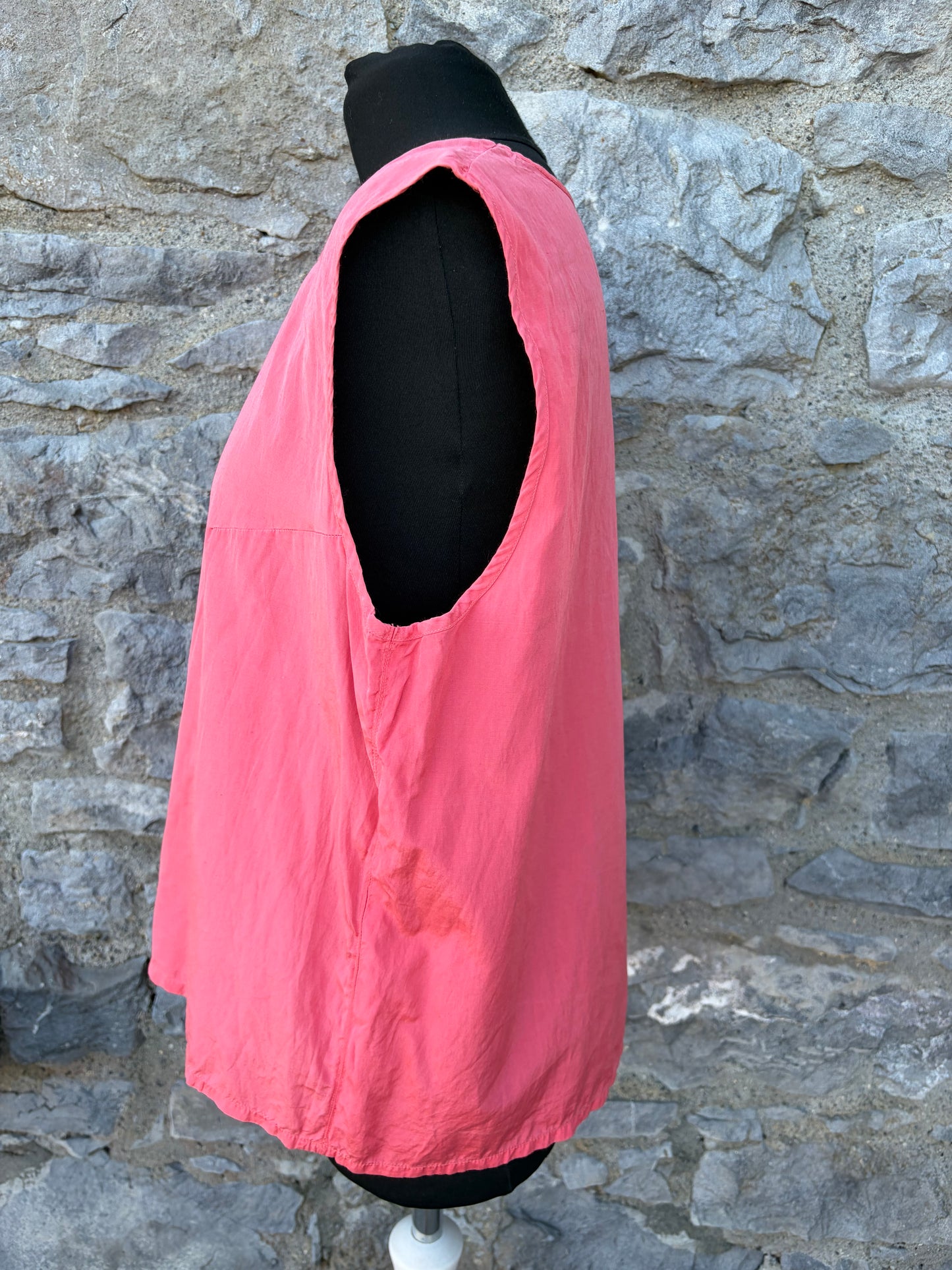 90s coral top uk 12-14