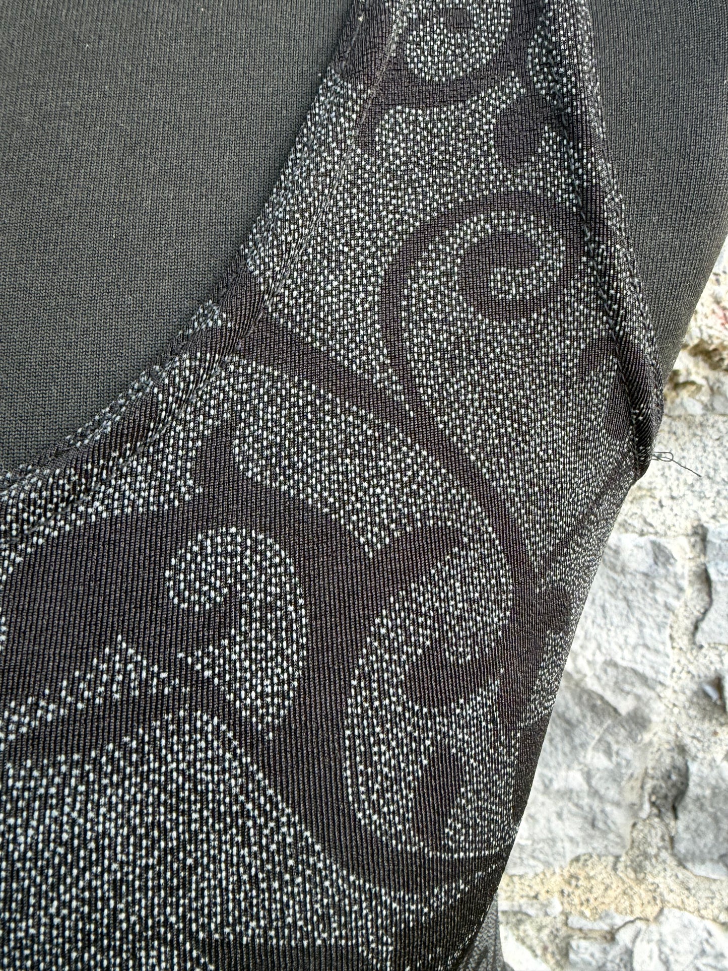90s grey&black floral maxi dress uk 10