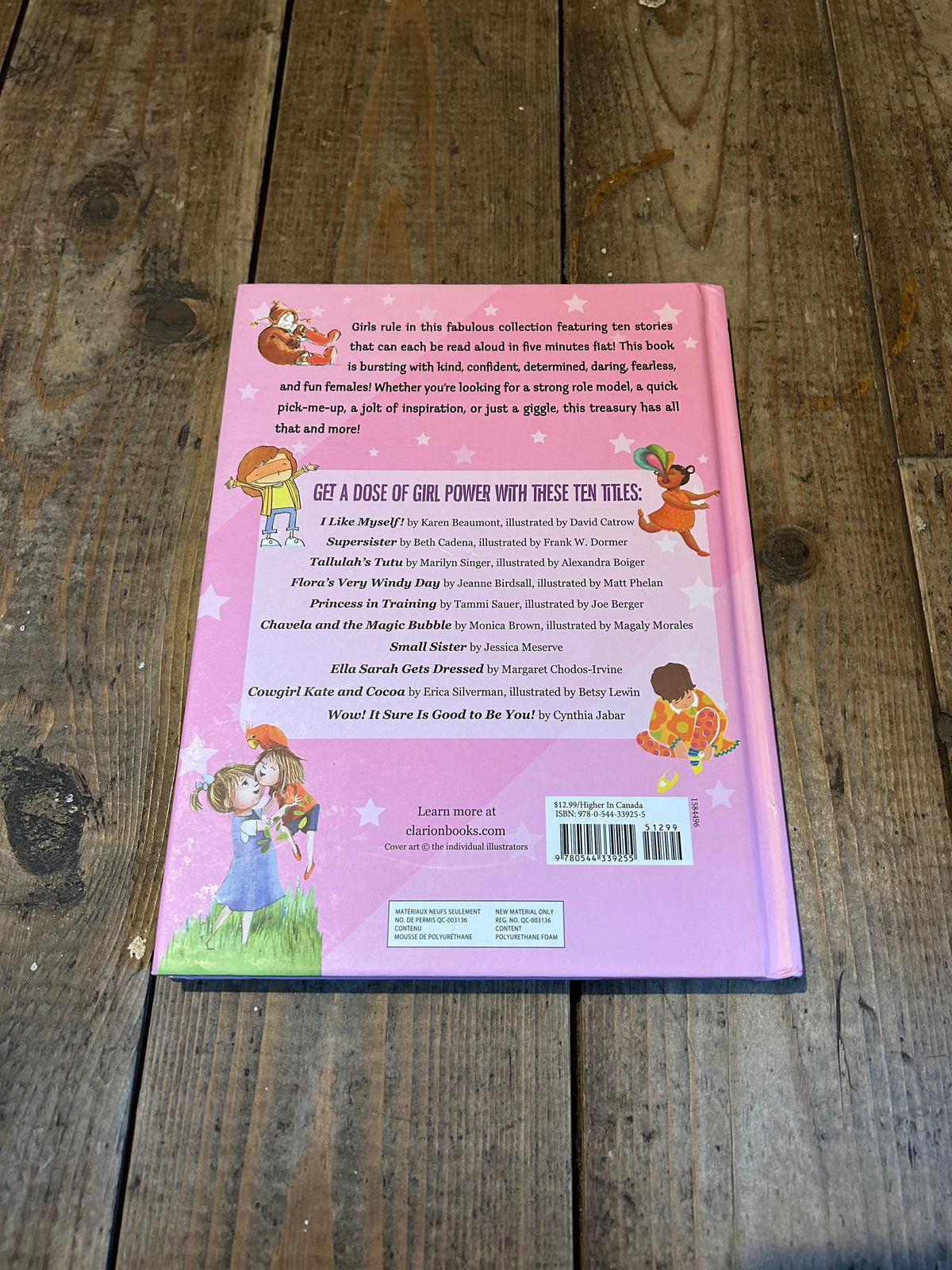 Girl power 5 minute stories by Clarion Books