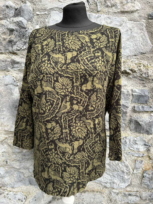 90s gryphons pattern top uk 14